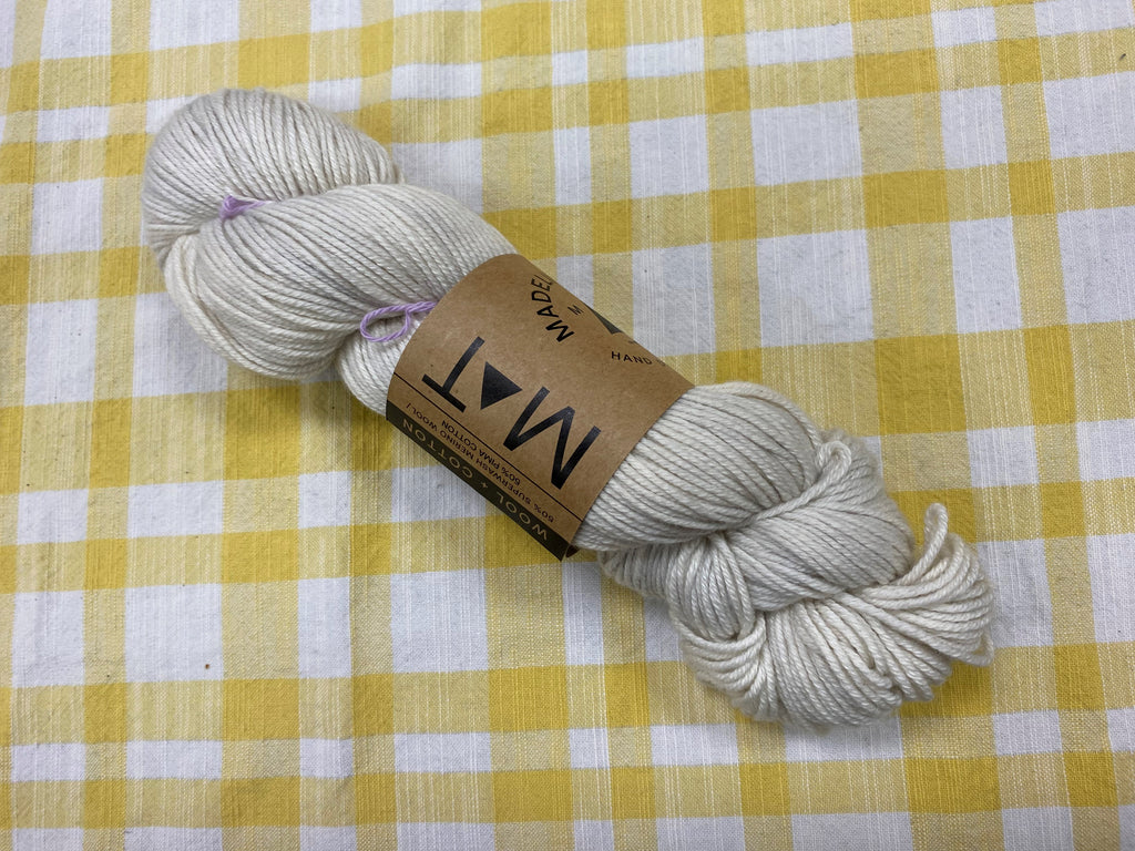 Madelinetosh wool cotton Antler