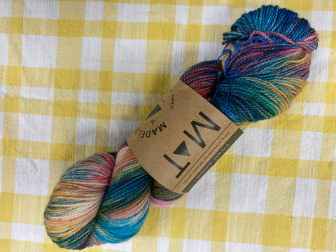 Madelinetosh sock Clue Board