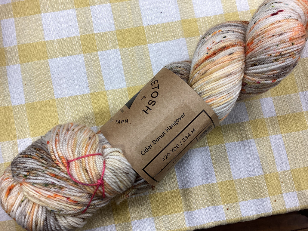 Madelinetosh Twist light cider donut