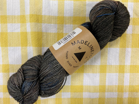 Madelinetosh sock whiskey barrel